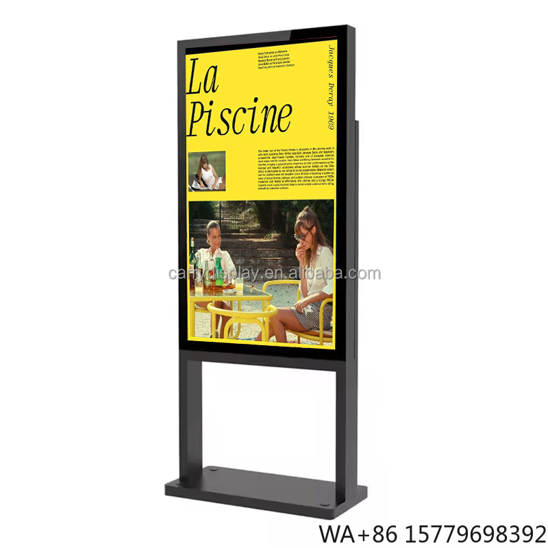 Color Changing Outdoor - 65 Zoll Outdoor Freistehender Großer LCD