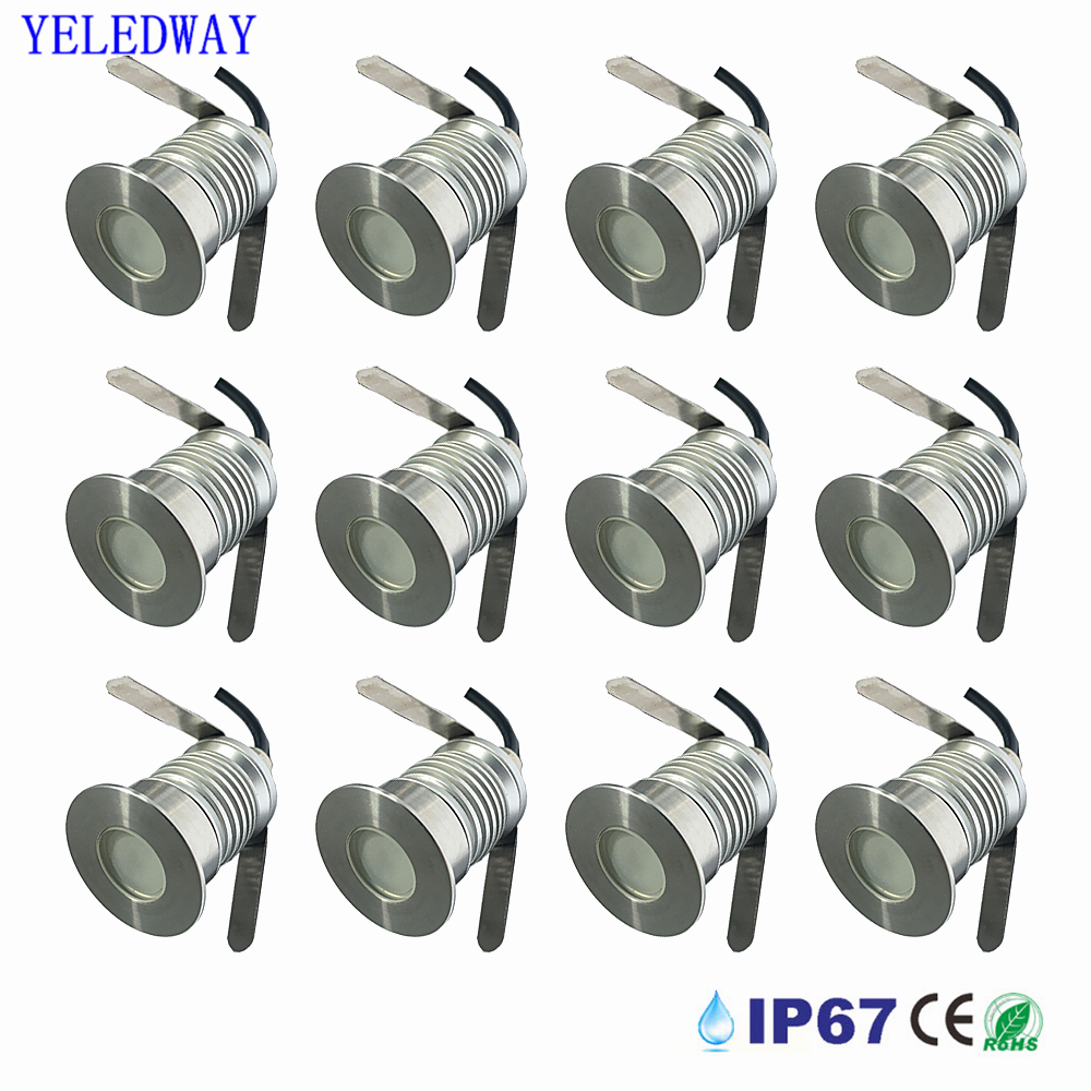 Ground Light Recessed - IP67 Wasserdicht 1W LED U-licht 3W