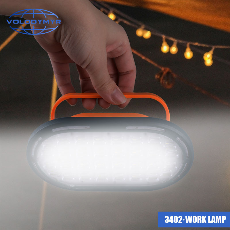 Outdoor Lighting Youtube - VOLODYMYR Outdoor Camping Solar Wiederaufladbare Flutlicht