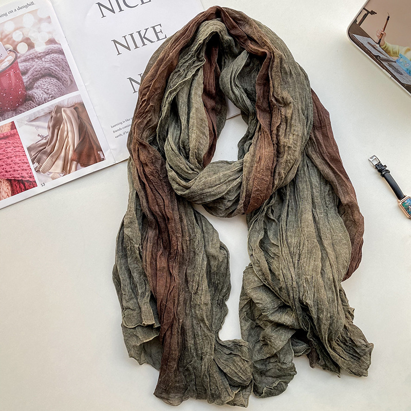 Color Changing Outdoor - VREOVOR Retro Ethnischen Stil Schal Frauen