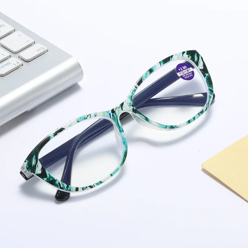 Outdoor Lighting Trends - Anti-Blaulicht-Lesebrille für Damen, trendige Lesebrille mit