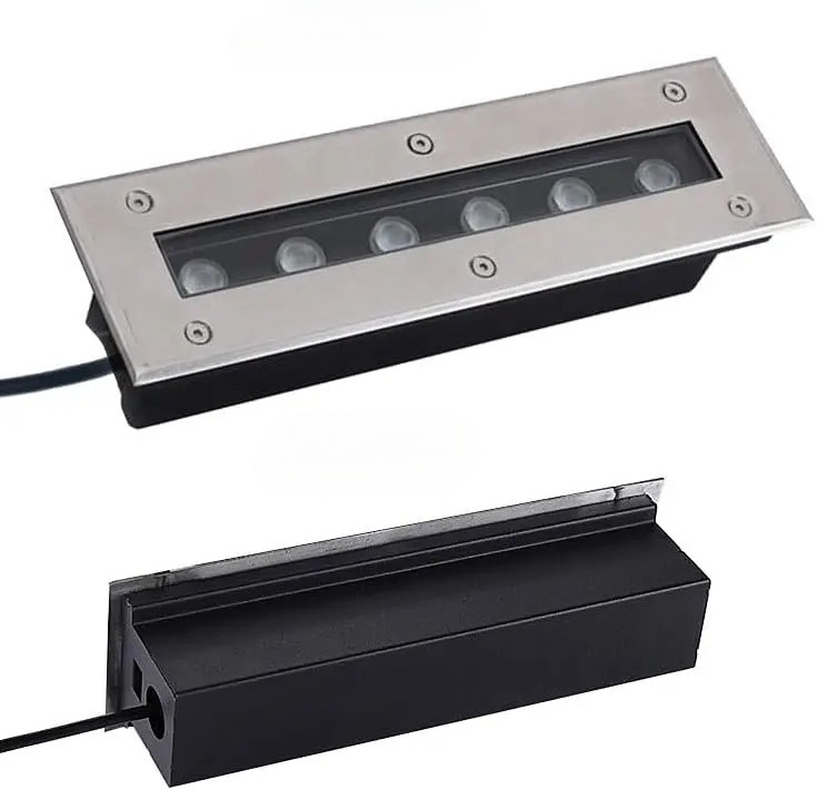 Ground Light Recessed - IP67 Wasserdichte Rechteckige Lineare Einbau-LED-Leuchte für