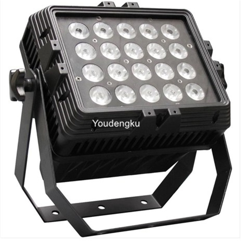 Outdoor Lighting Options - 4 Stück 5-in-1 RGBWA wasserdichte LED-City-Color-Wallwasher-Leuchte