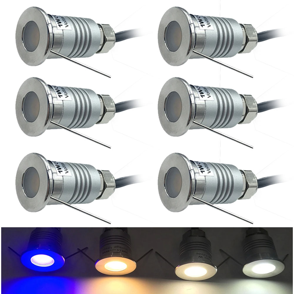 Ground Light Recessed - Mini-Untergrundleuchte für den Außenbereich, wasserdicht IP67,