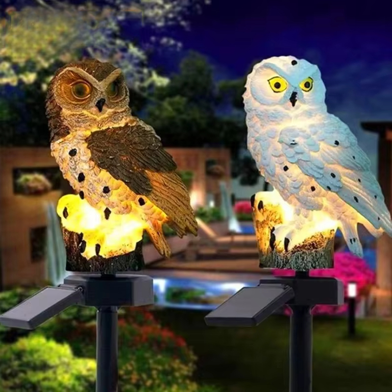 Solarbetriebene Eulen-Gartenle – Outdoor Lighting Yard Stakes Bewertung und Preis