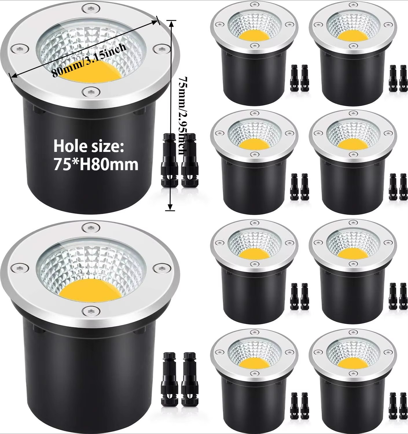 IP67 Wasserdichte LED-Gartenbe – Ground Light Recessed Bewertung und Preis
