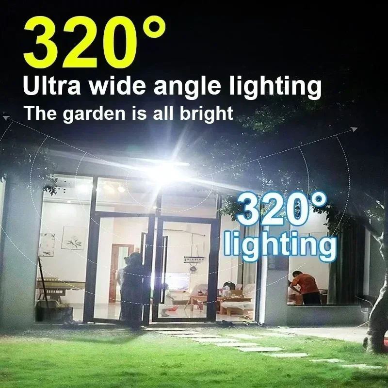 12000LM leistungsstarke Solar- – Outdoor Lighting Ground Bewertung und Preis