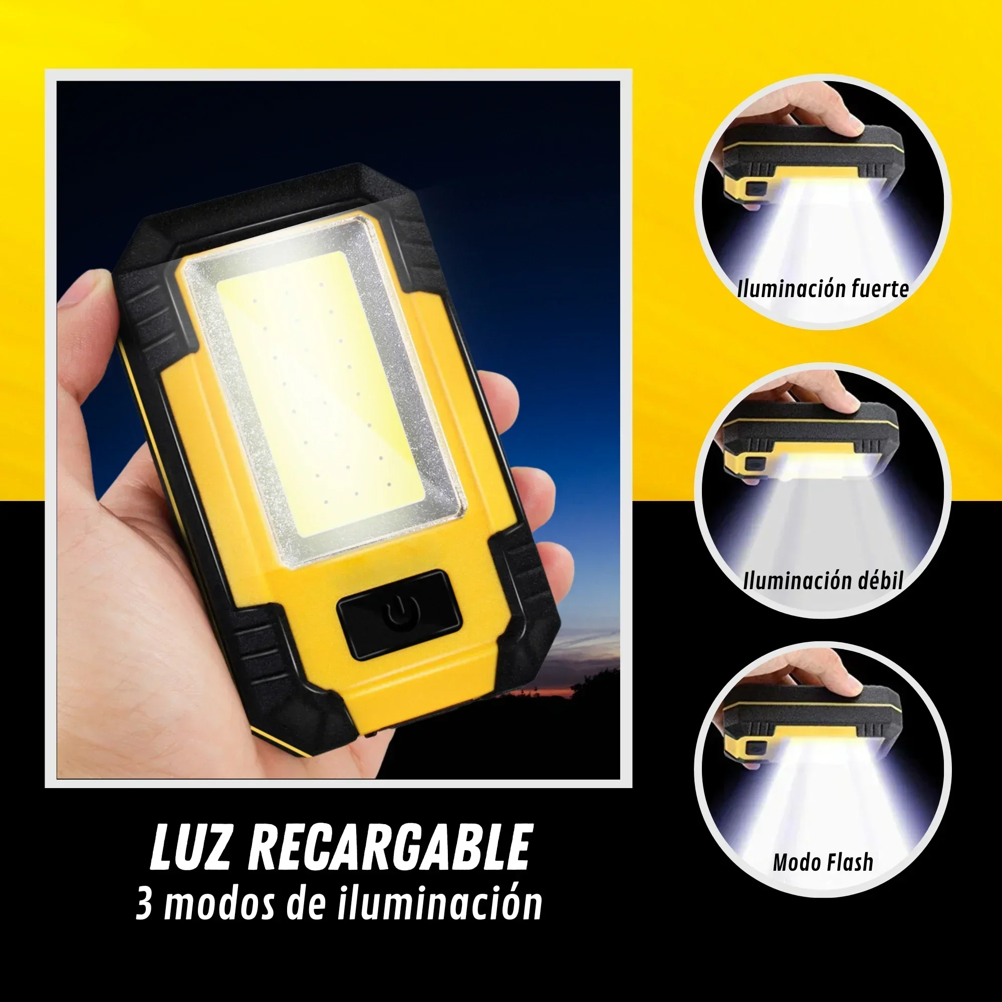 Wiederaufladbare 4000mAh Arbei – Zinc Outdoor Lighting Bewertung und Preis