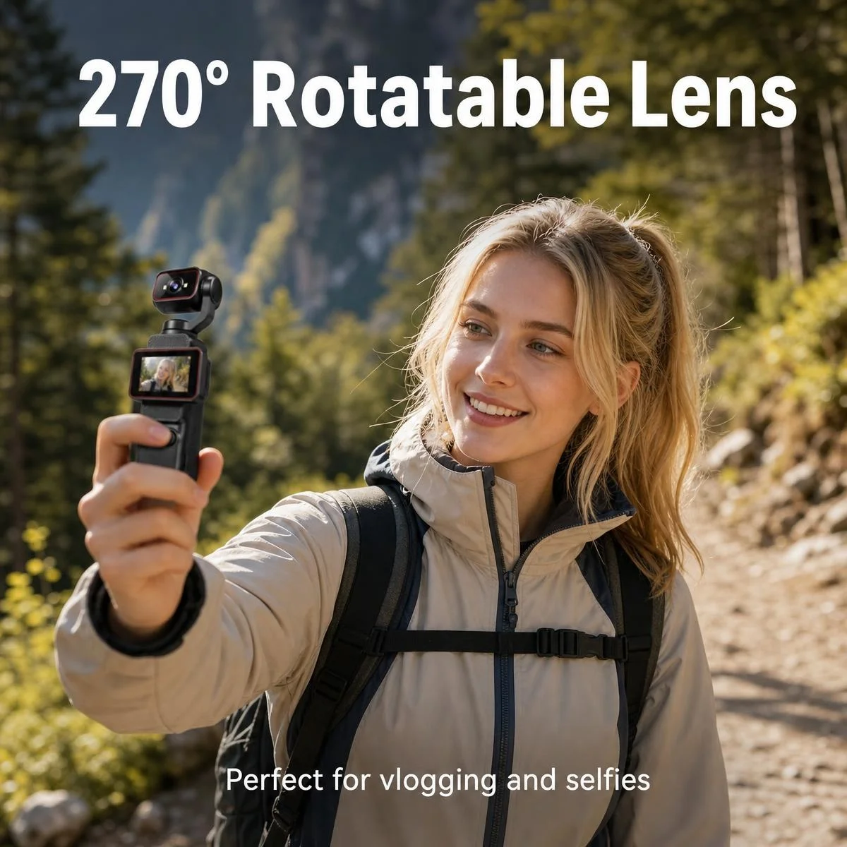 2K Pocket-Handheld-Vlog-Kamera – Outdoor Lighting Japanese Bewertung und Preis