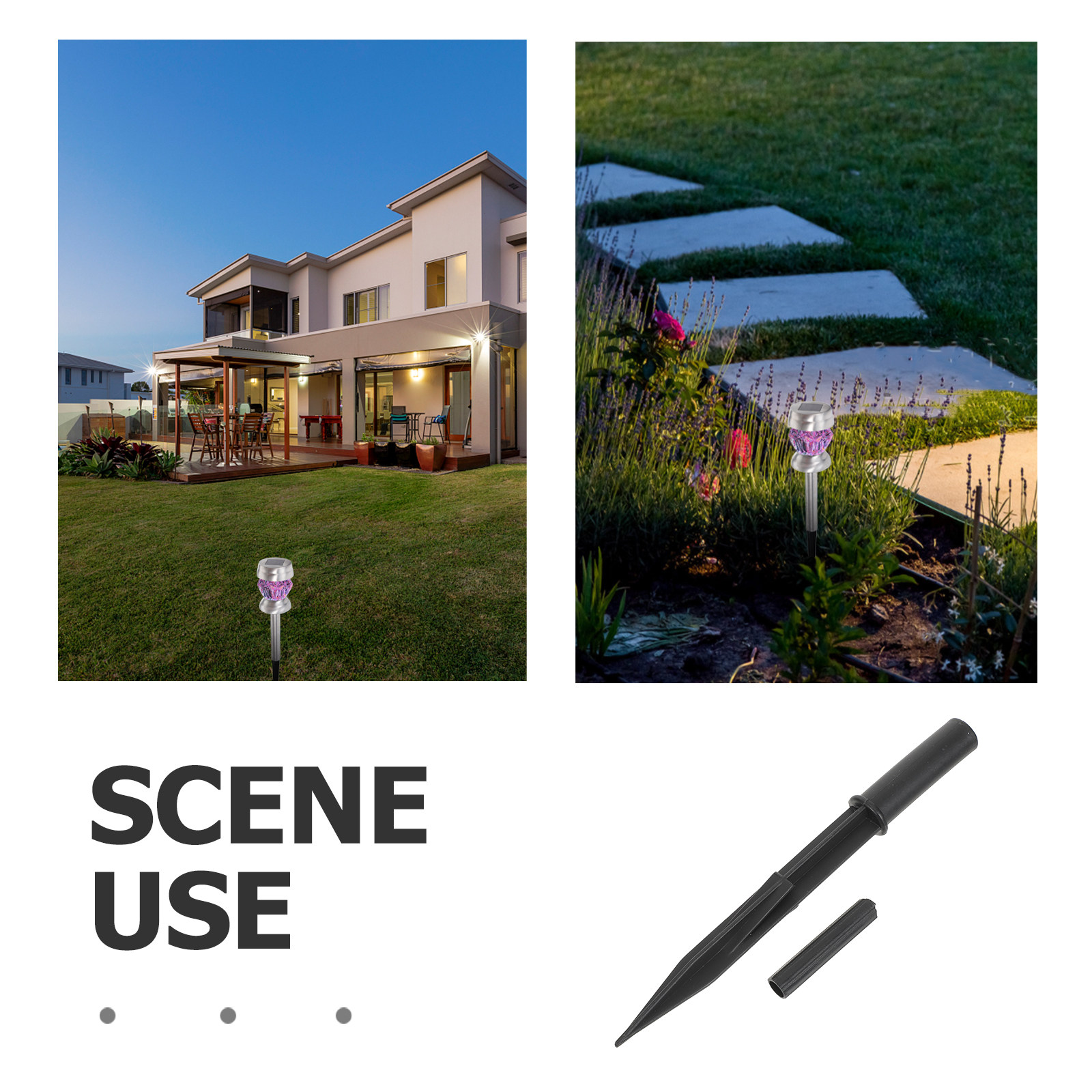 20 Sets Solar-Bodenspieße aus  – Outdoor Lighting Ground Bewertung und Preis