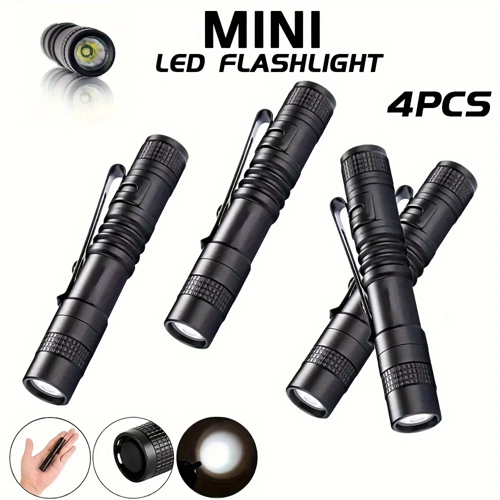 1-4PCS Mini Tragbare LED Stift – Zinc Outdoor Lighting Bewertung und Preis