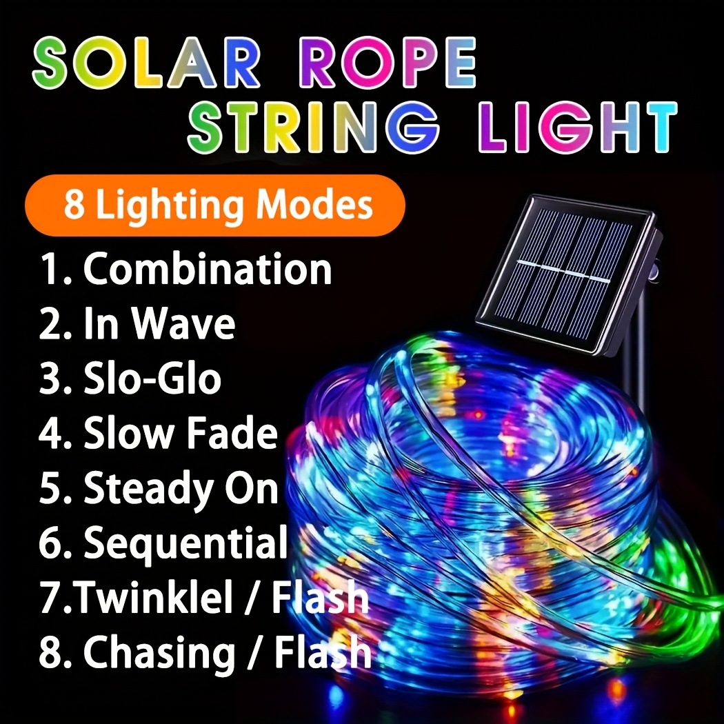 Outdoor Solar-LED-Lichterkette – Outdoor Lighting Youtube Bewertung und Preis
