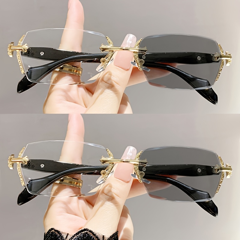 2PCS Metall Photochrome Brille – Color Changing Outdoor Bewertung und Preis